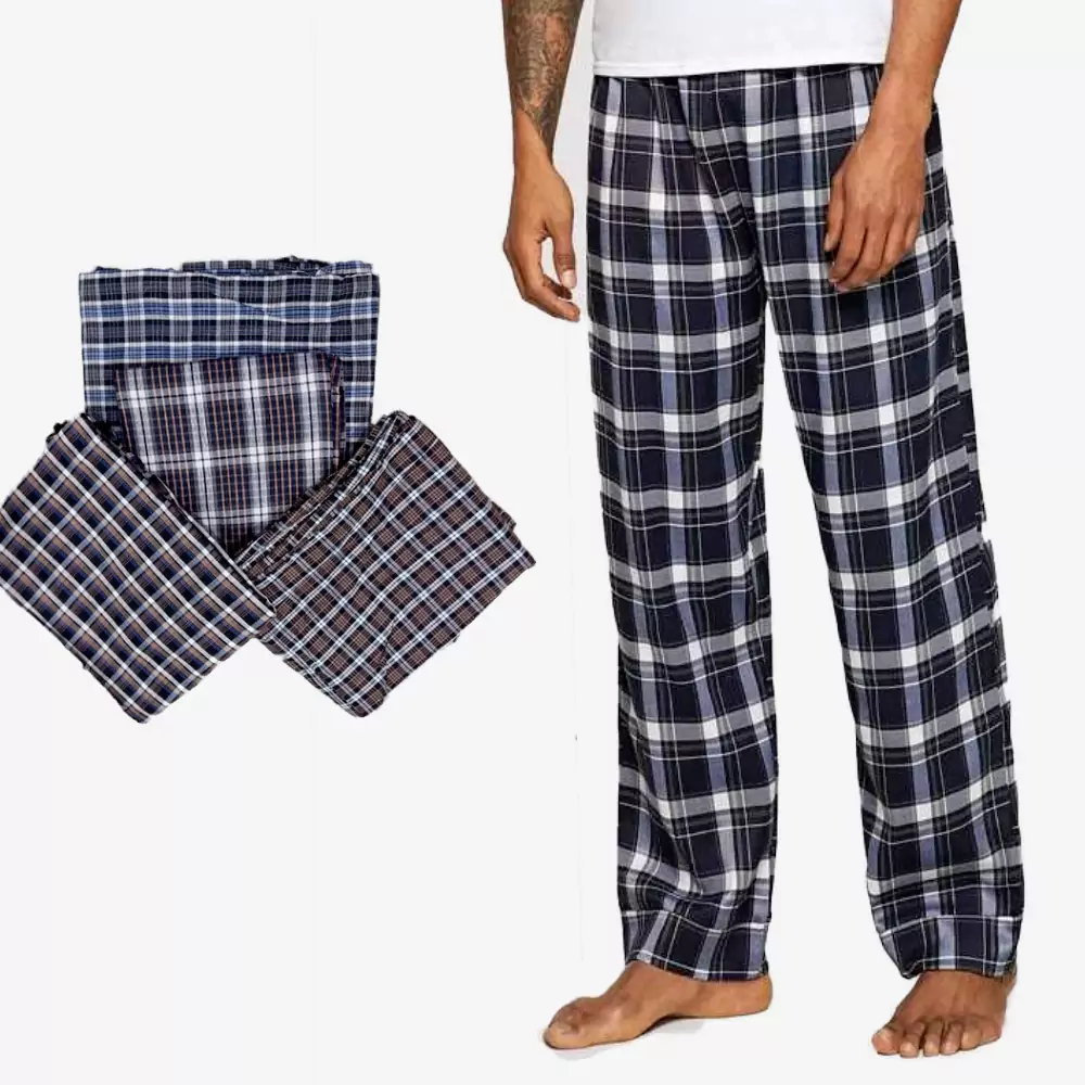 Branded Multi Check Cotton Pajama's for Men