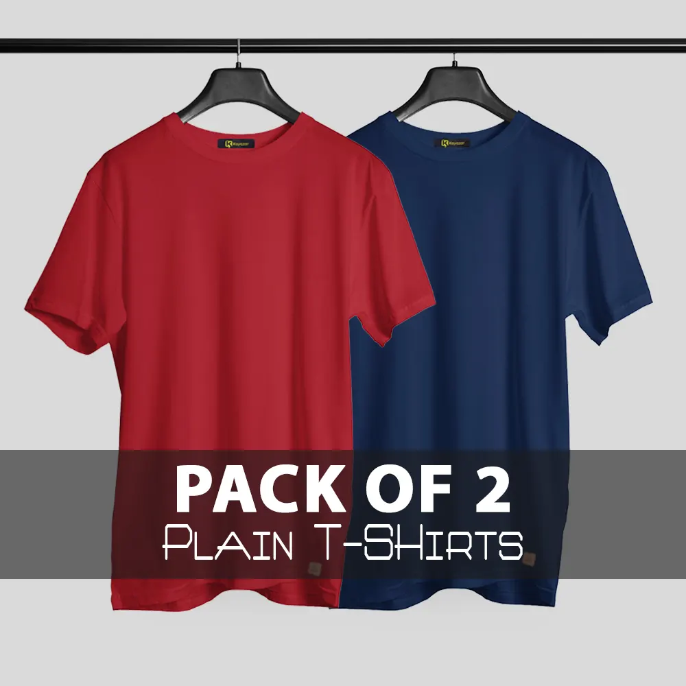 Pack Of 2 T-Shirts Export Quality