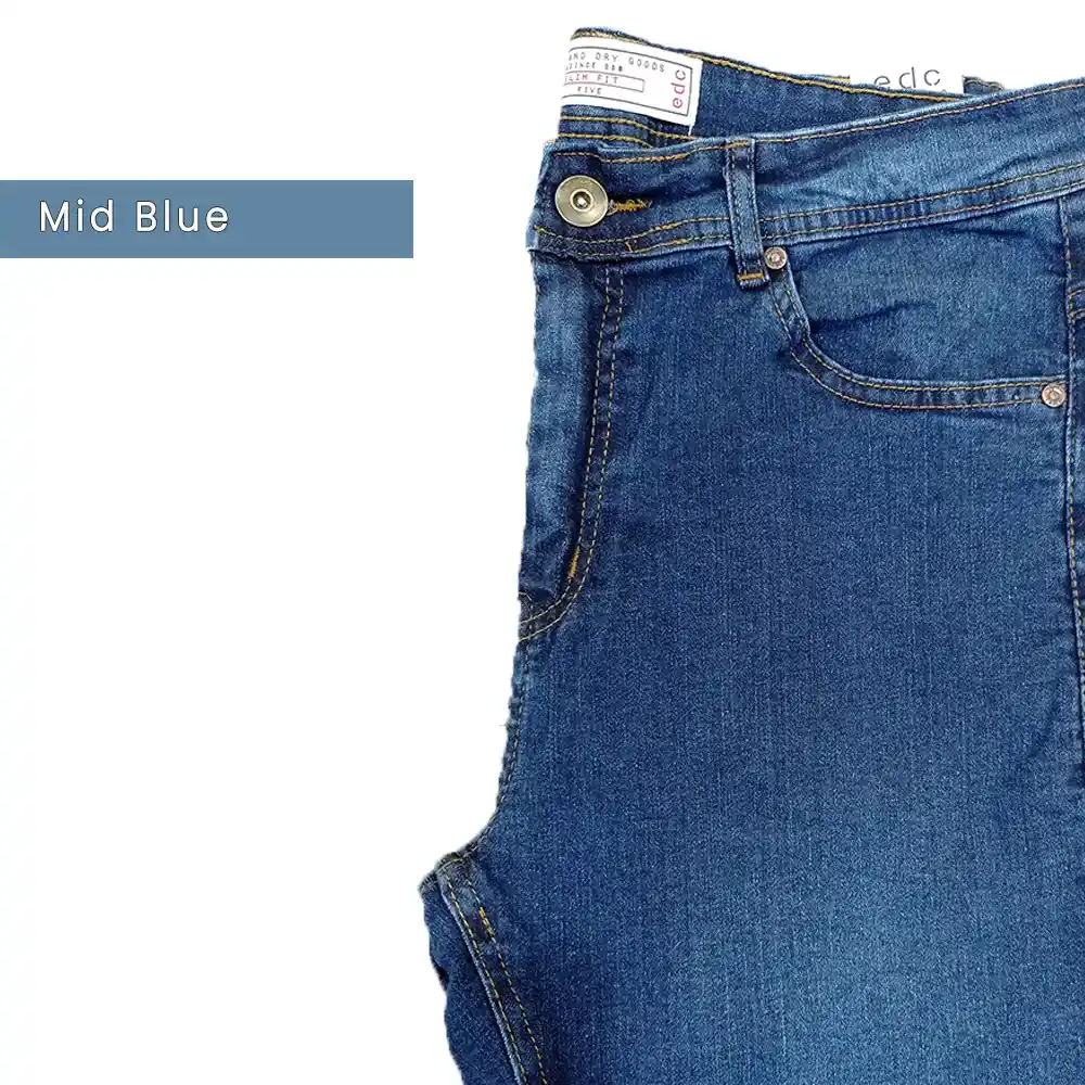 Men's Narrow Bottom Stretchable Jeans Pack of 3