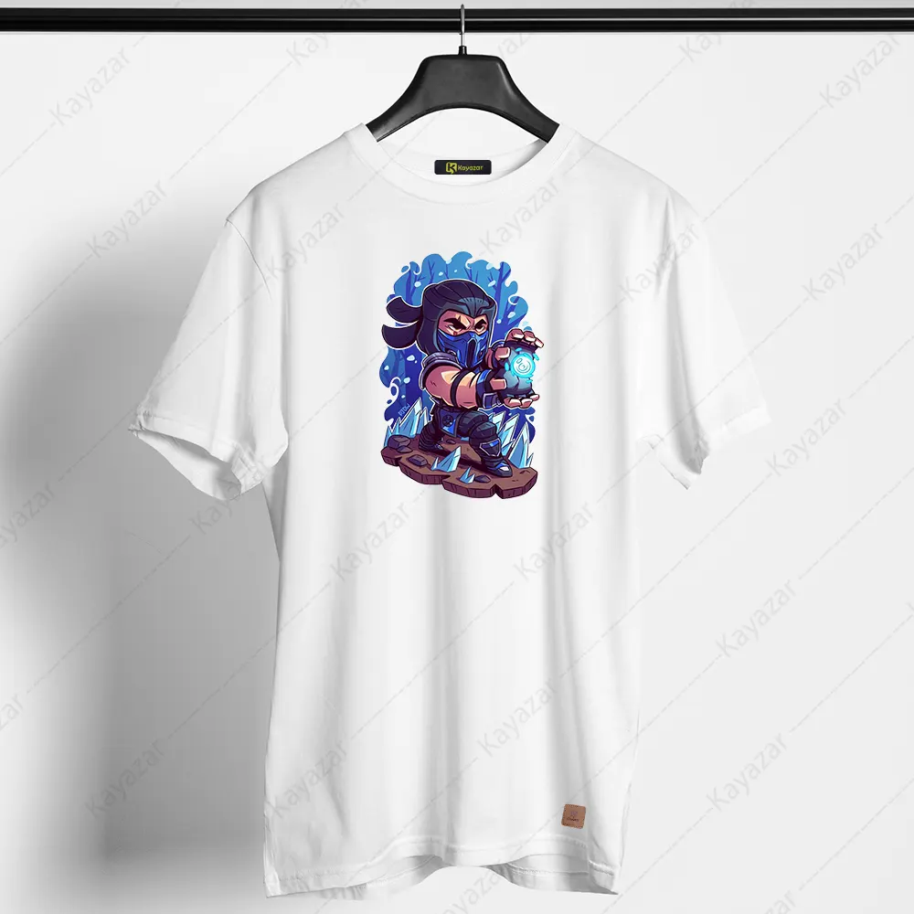 Half Sleeves Men's T-Shirts Mortal (Permanent Print)