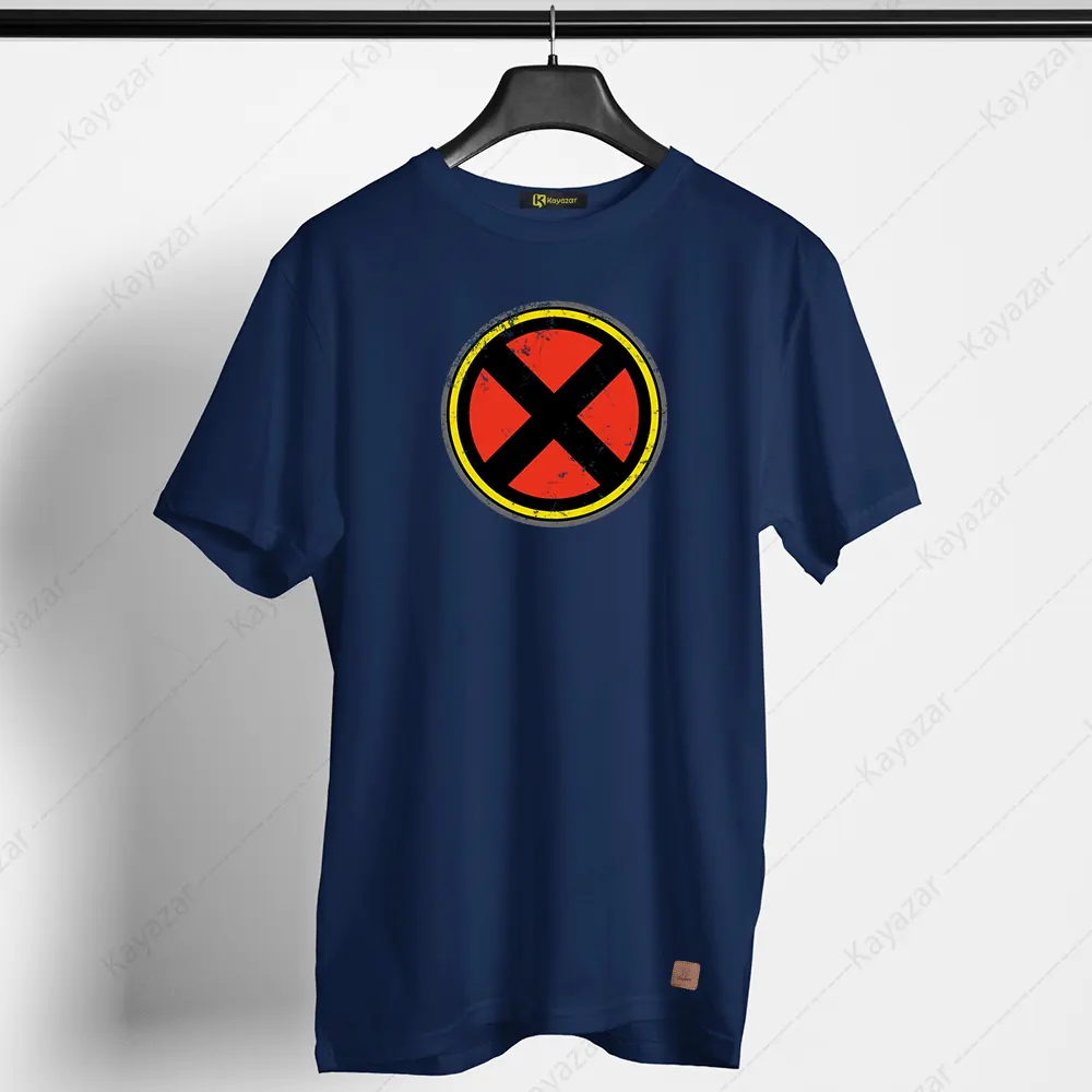 Half Sleeves Men's T-Shirts X-Circle (Permanent Print)