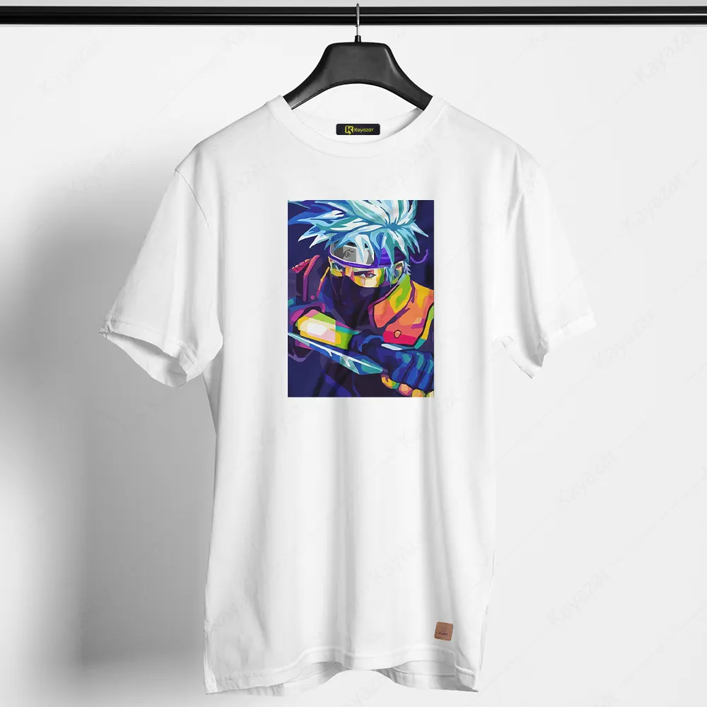 Men's T-Shirt Round Neck Fictional Character (Permanent Print)