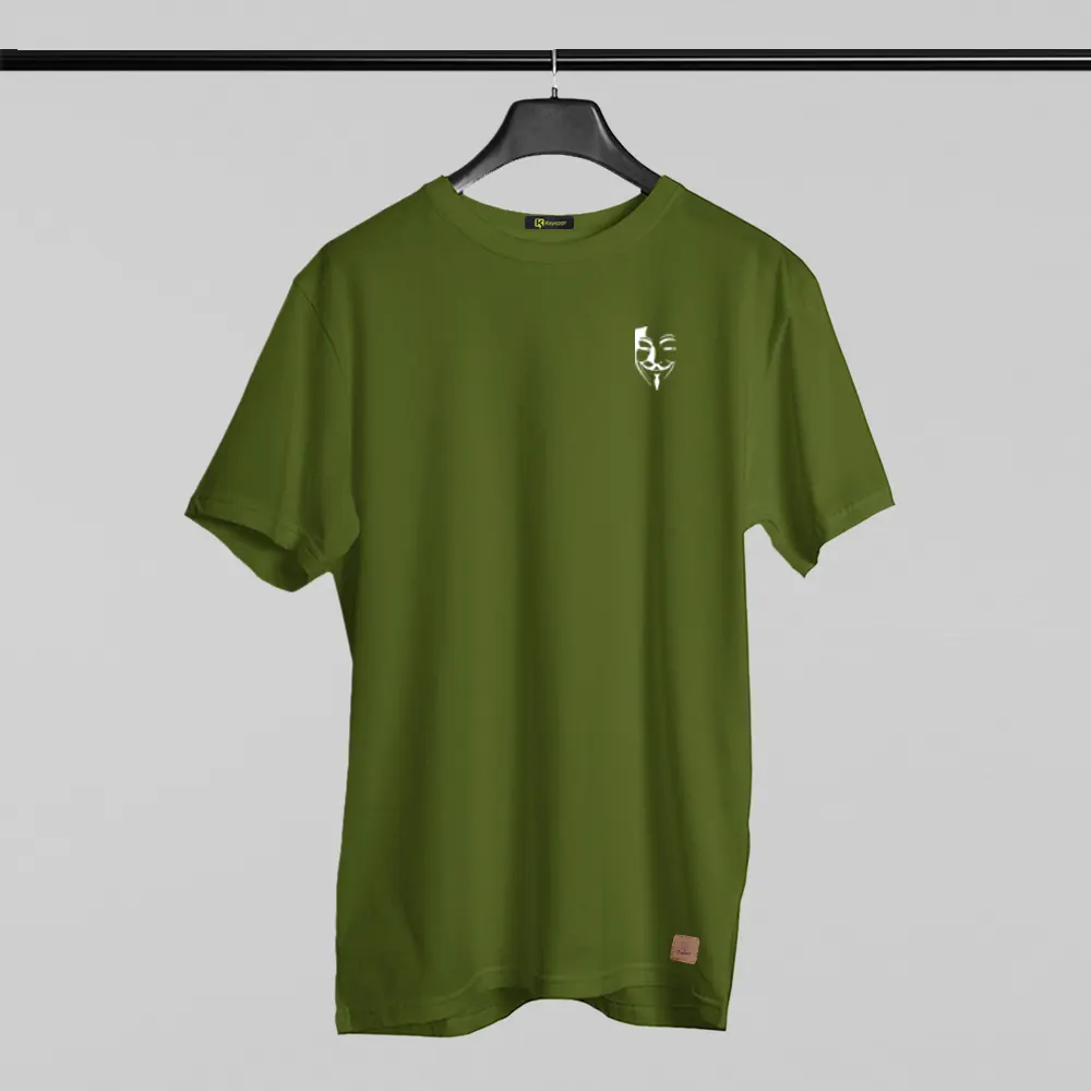 Jocker-011 Round Neck Permanent Print Half Sleeves T Shirt
