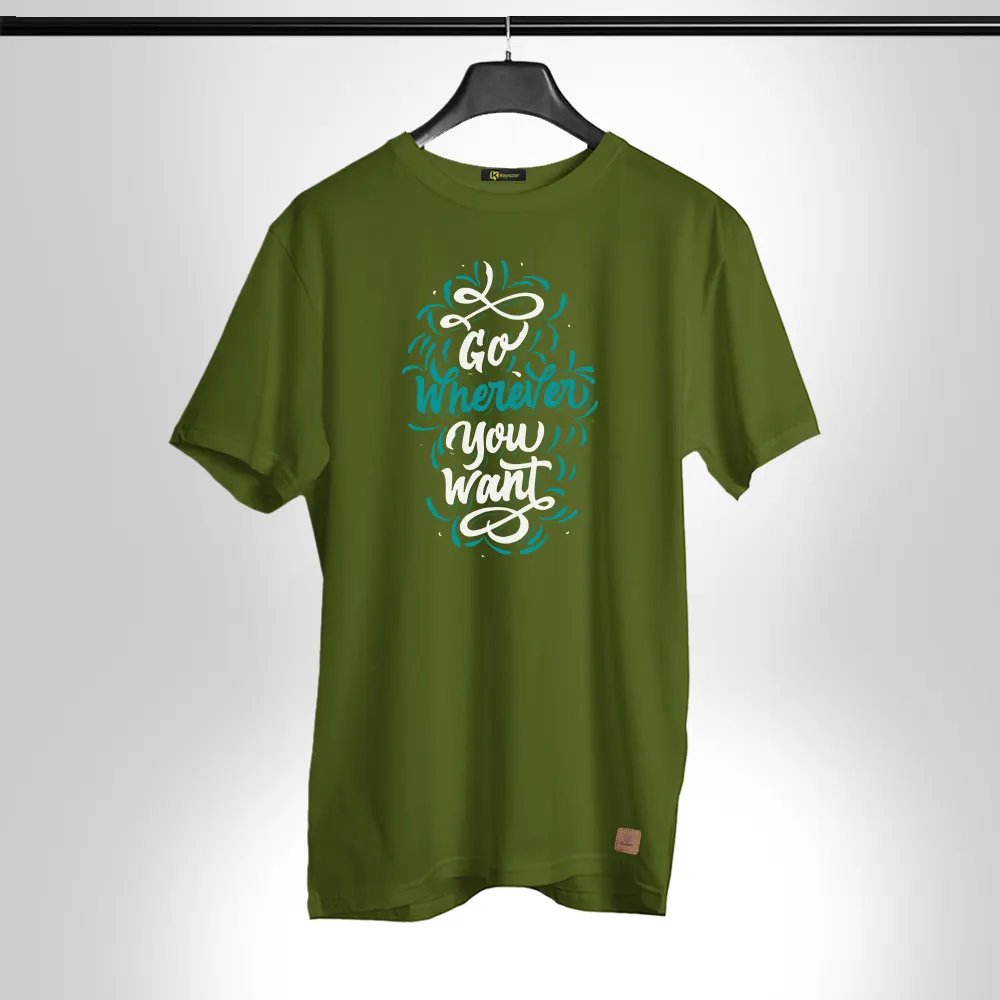 Go green t shirt sale