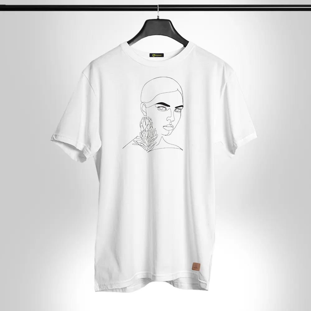 Artwork Colection 0058 Half Sleeves Permanent Print T Shirt