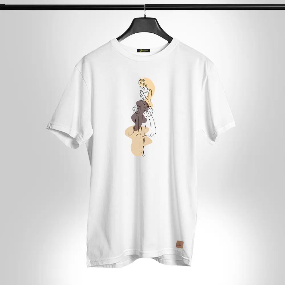 Artwork Colection 0031 Half Sleeves Permanent Print T Shirt