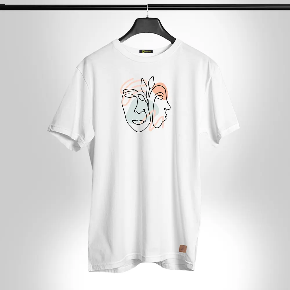 Artwork Colection 0027 Half Sleeves Permanent Print T Shirt