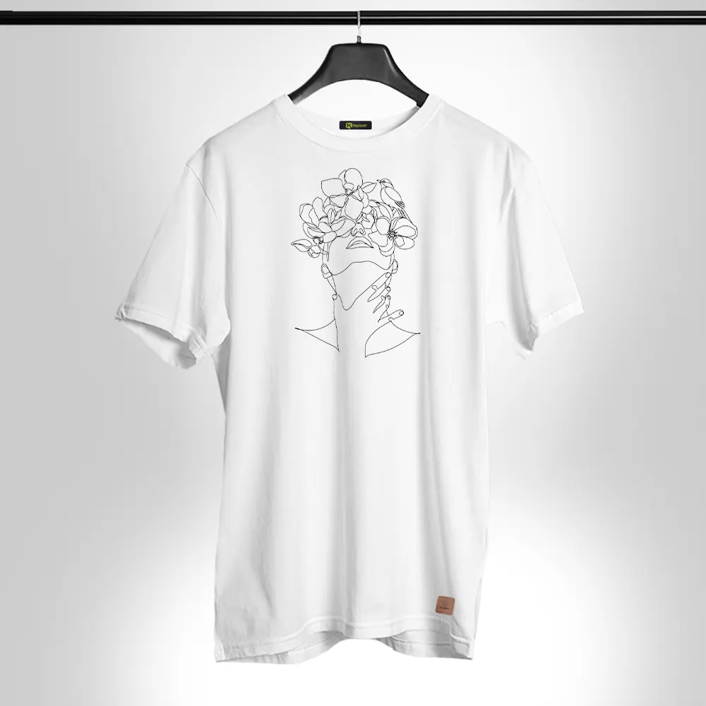 Artwork Colection 0007 Half Sleeves Permanent Print T Shirt