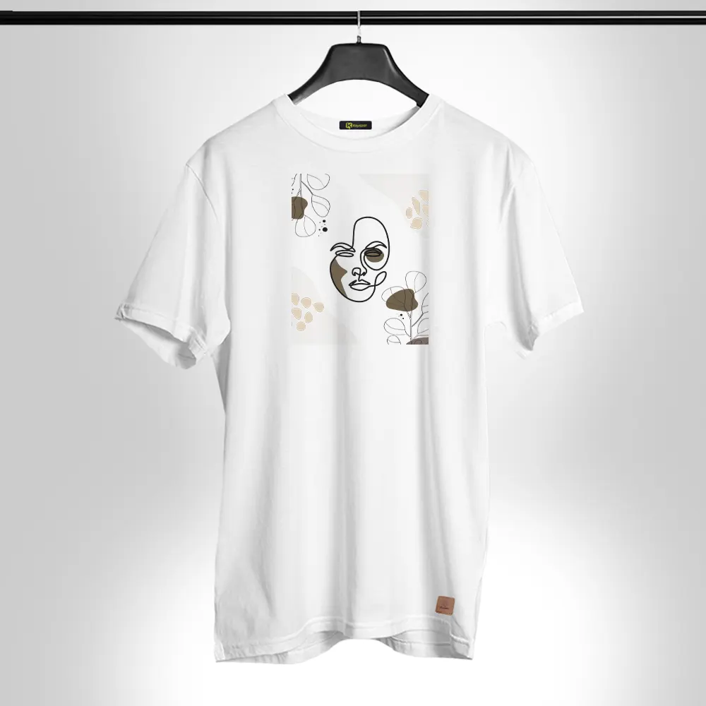 Artwork Colection 0006 Half Sleeves Permanent Print T Shirt
