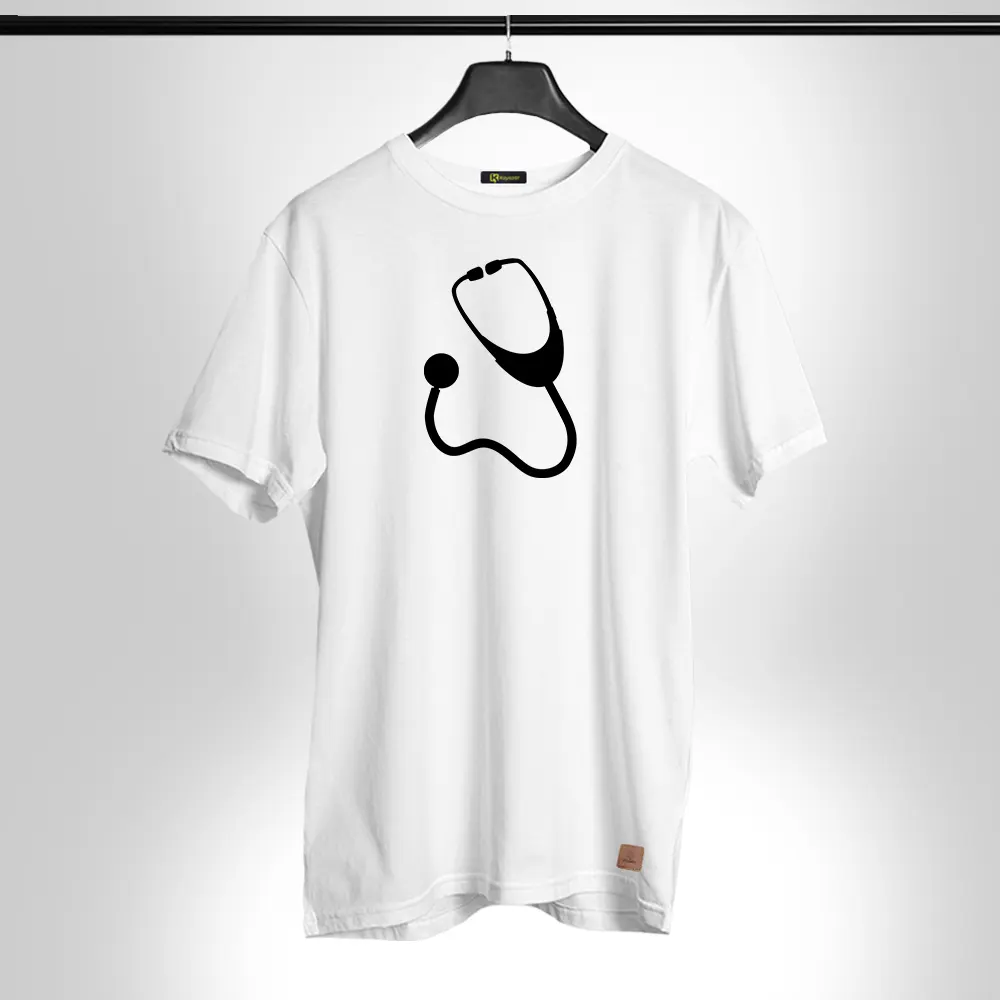 I am Doctor Permanent Print Round Neck Tees Doctor 002