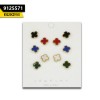 Pair Of 5 Flower Style Studs
