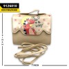 Womens Mobile Pouch (Horizontal) Love Glitter Fawn