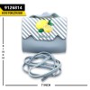 Womens Mobile Pouch (Horizontal) Sky Blue Lemon