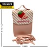 Vertical Mobile Pouch Pink Strawberry