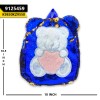 Teddy Stuff Bag Pack Blue