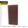 Balisi Unisex Wallet Bi-Fold Leather Textured Brown