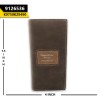 Balisi Unisex Wallet Bi-Fold Original Riveted Brown