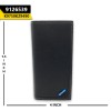 Balisi Unisex Wallet Bi-Fold Blue Logo Dark Black