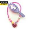 Kids Necklace D.Pink With Purple H.Brush