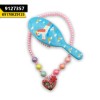 Kids Necklace Baby Pink With Sky Blue H.Brush