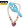 Kids Necklace White With Sky Blue H.Brush