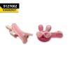 Kids D.Pink Bunny L.Pink Clip (1 Pair)