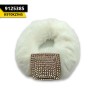 Plain Fur Hair Pony White