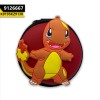Round Coin Pouch Mini Dino Red