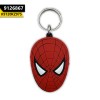 Spiderman Face Silicone Keychain