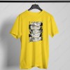 Men's T-Shirt Round Neck Top Anime (Permanent Print)