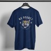 Men's T-Shirt Round Neck No Regert (Permanent Print)