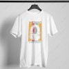 Men's T-Shirt Round Neck Love Music (Permanent Print)