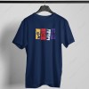 Men's T-Shirt Round Neck Lets Jazz (Permanent Print)