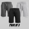 Pack of 3 Men's French Terry Shorts